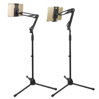 phone tablet holder metal stand floor tripod standing multifunction suitable for 3 5 to 12 9 inches mobile phones and tablet