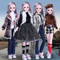 bjd doll13 sd dolls 21 ball jointed dolls with clothes outfit shoes wig hair makeup best gift for girls