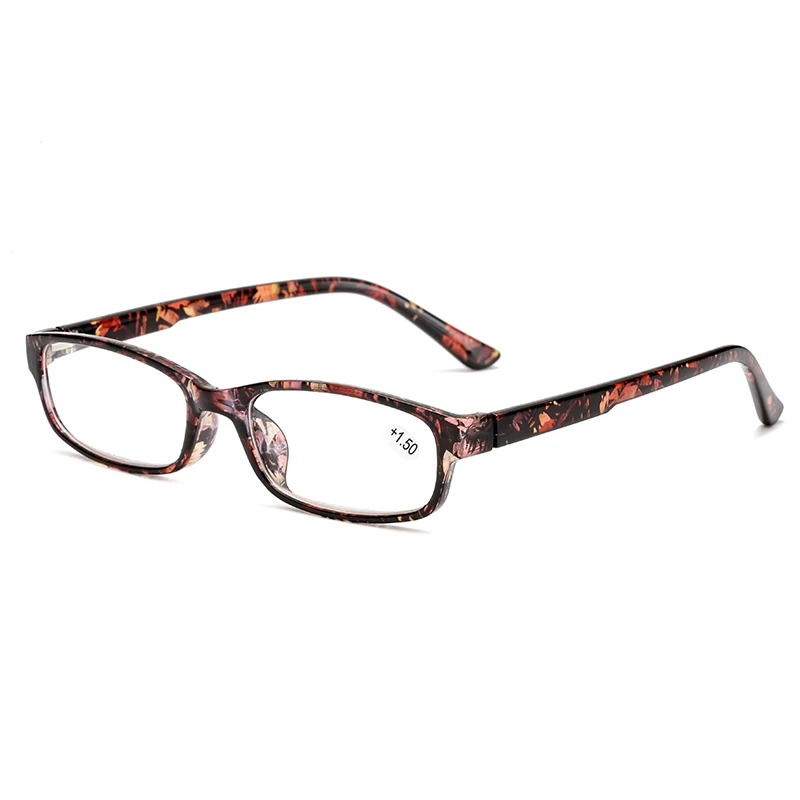 Ультра-светильник очки для чтения очки для дальнозоркости gafas de lectura oculos полная оправа+ 1,0+ 1,5+ 2,0+ 2,5+ 3,0+ 3,5+ 4,0 портативный - Цвет оправы: Red