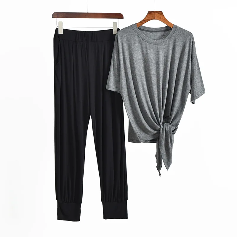 Пижама женская из вискозы двух предметов на весну и лето | Женская одежда