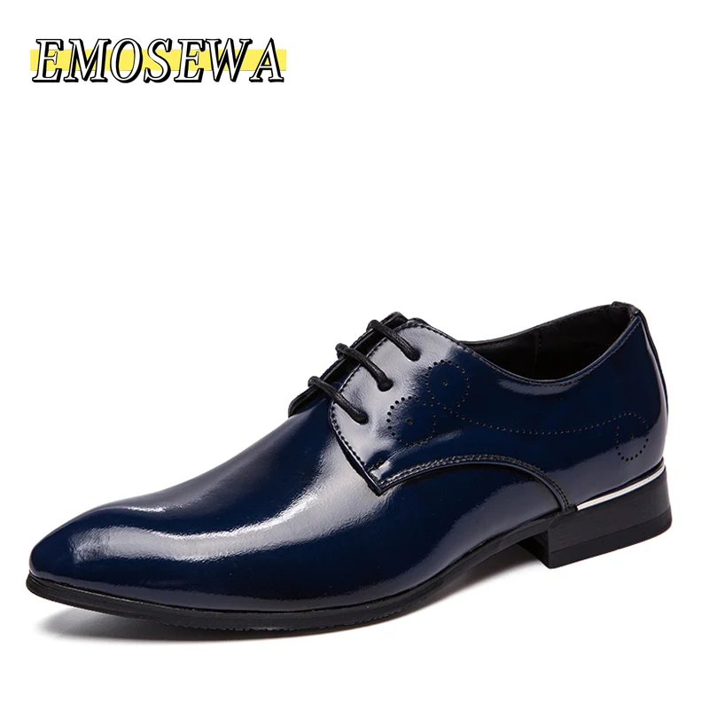 

Мужские деловые туфли-оксфорды, из дышащей кожи