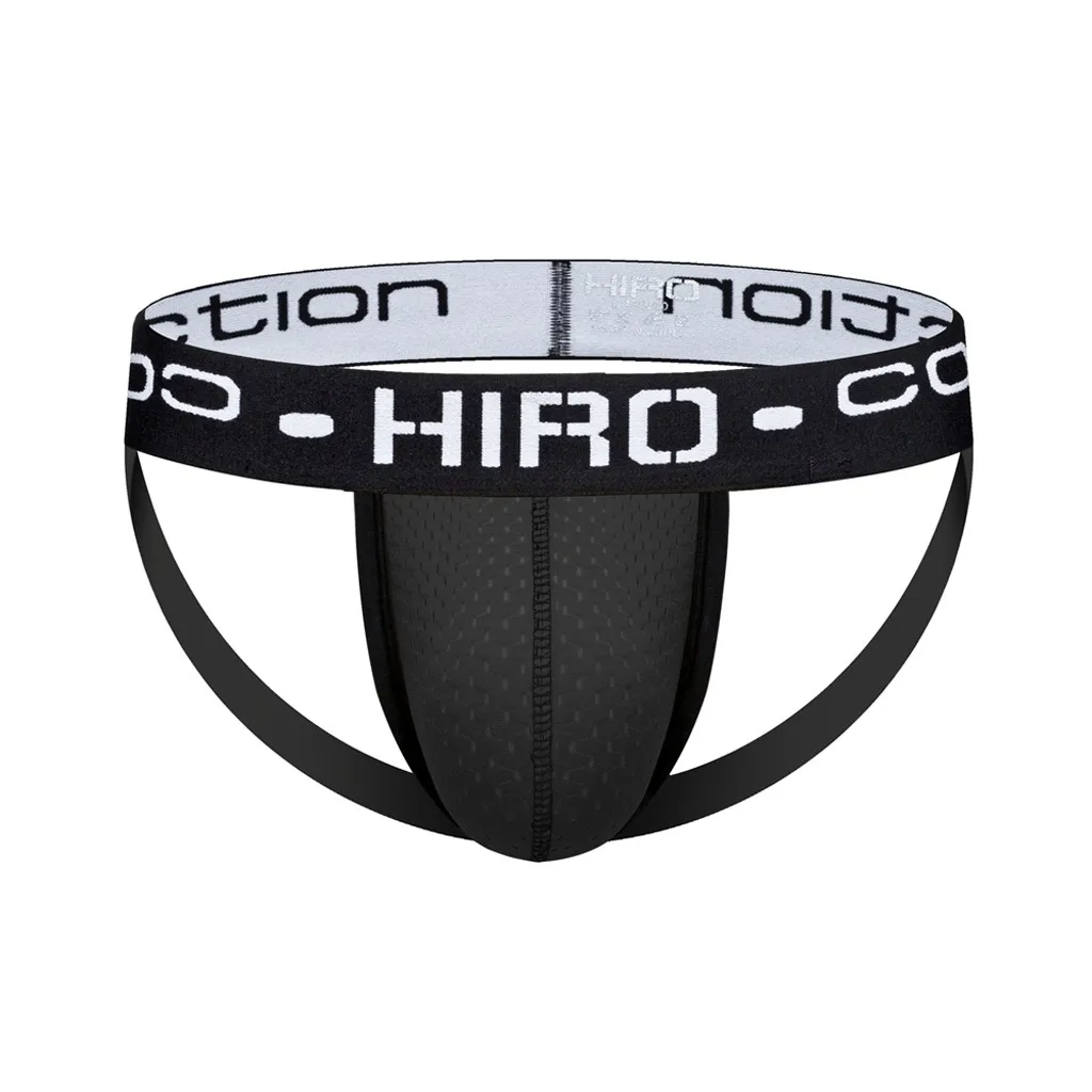 Сетчатые мужские трусы джоки сексуальное нижнее белье для геев стринги