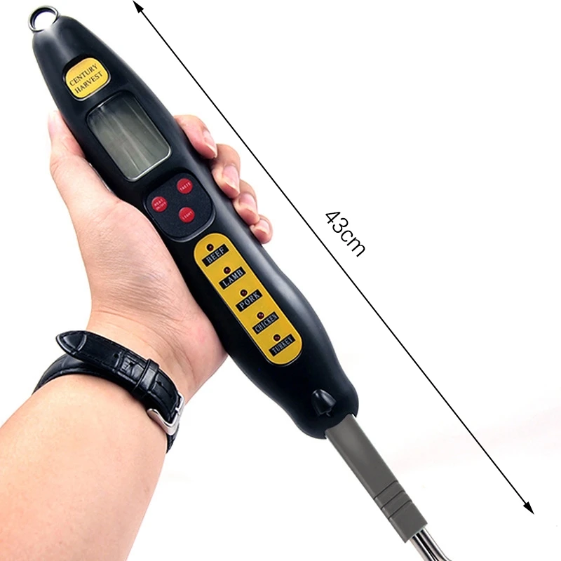 Горячая продажа цифровой термометр для мяса вилка барбекю мгновенное чтение