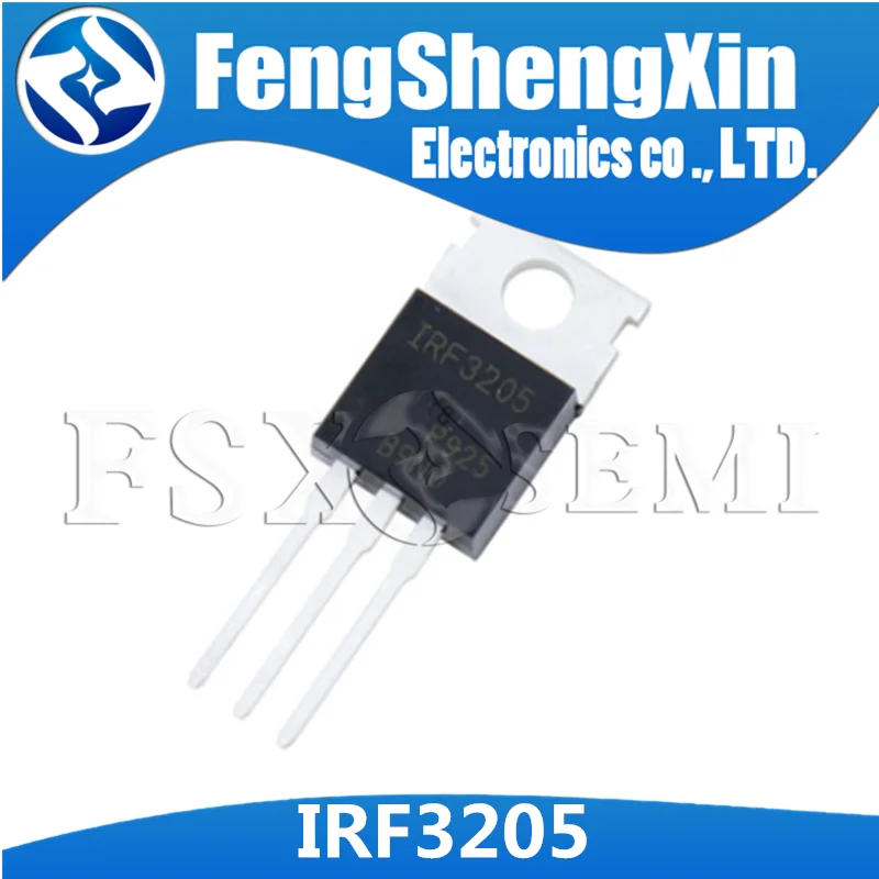 10 шт./лот IRF3205 TO220 IRF3205N IPF3205PBF TO 220 N Channel Power MOSFET|mosfet to-220|mosfet irf3205mosfet power |