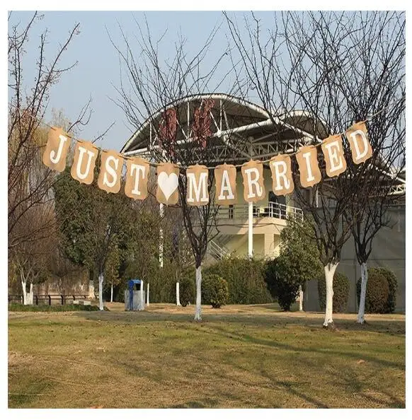 Just married Photo booth Свадебные Декорации для студийной Фотокабины Baby Shower бутафория для свадебной фотосессии на Photo Booth Mr Mrs молодожены вечерние DIYPhotobooth - Цвет: Just married