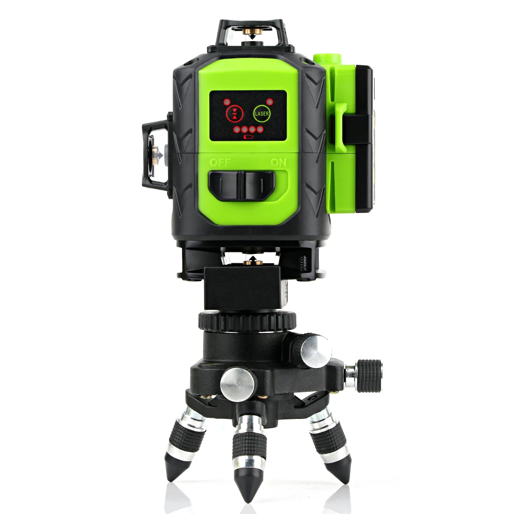 Лазерный уровень Fukuda зеленый самонивелирующийся 16-линейный кронштейн для лазера