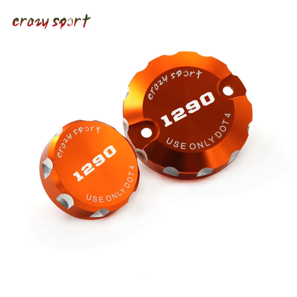 Передний Задний резервуар тормозной жидкости крышка Кепки для KTM SUPERDUKE GT R 1290 990