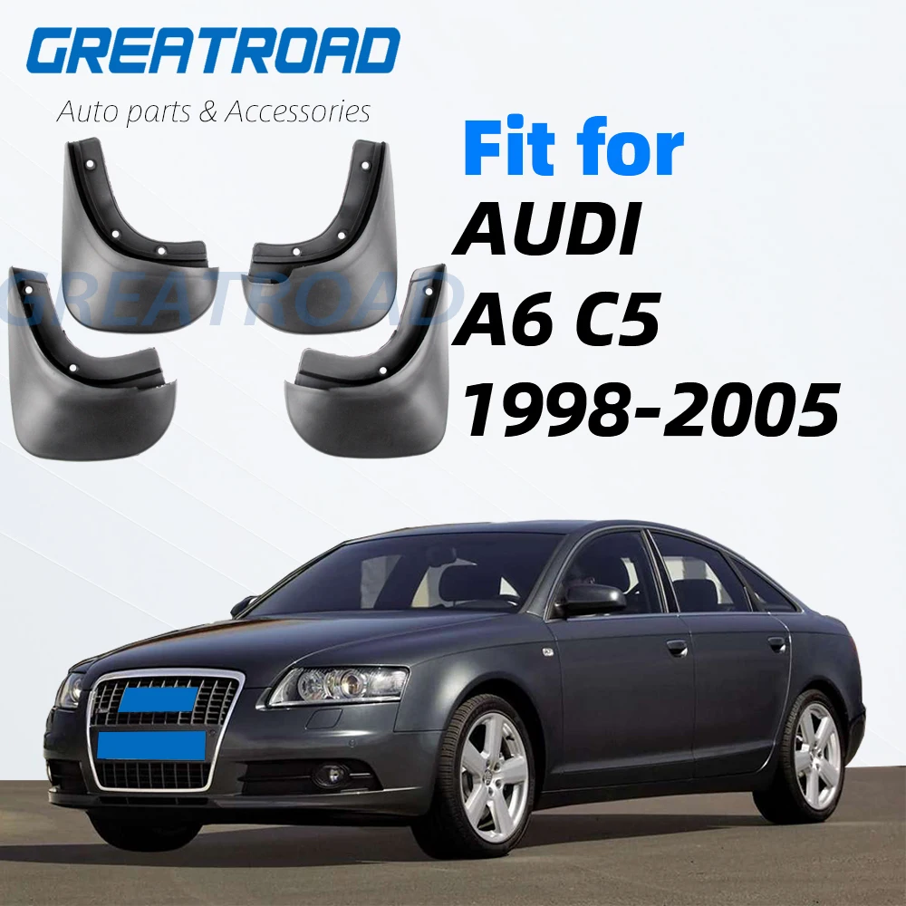 Брызговики для AUDI A6 C5 Седан 1998 ~ 2005 2004 2003 2002 2001 2000 1999 аксессуары