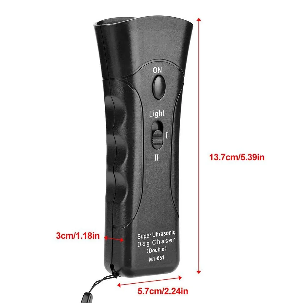 Ультразвуковой Охотник для собак останавливает Агрессивный Отпугиватель