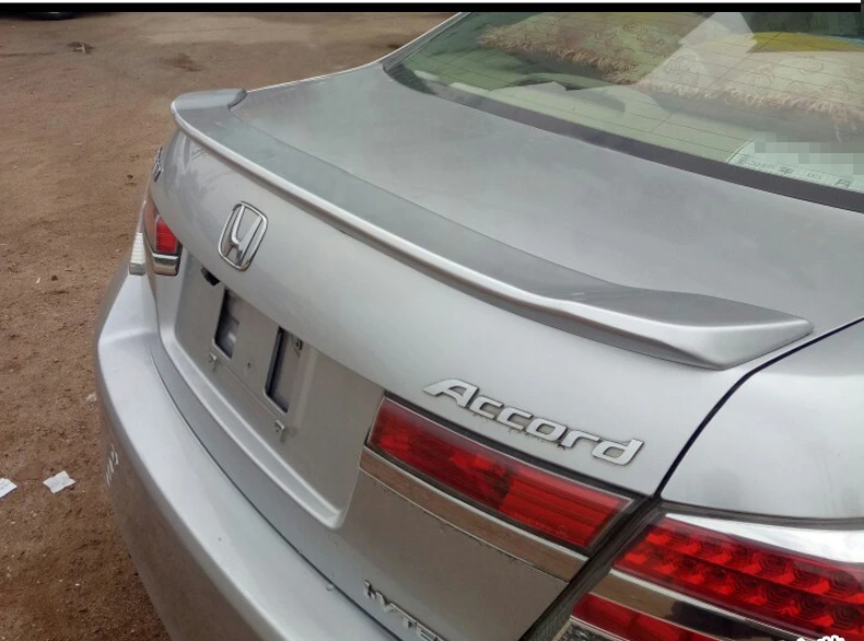 Для HONDA Accord спойлер 2008-2013 ZSK Высокое качество ABS Материал заднее крыло автомобиля