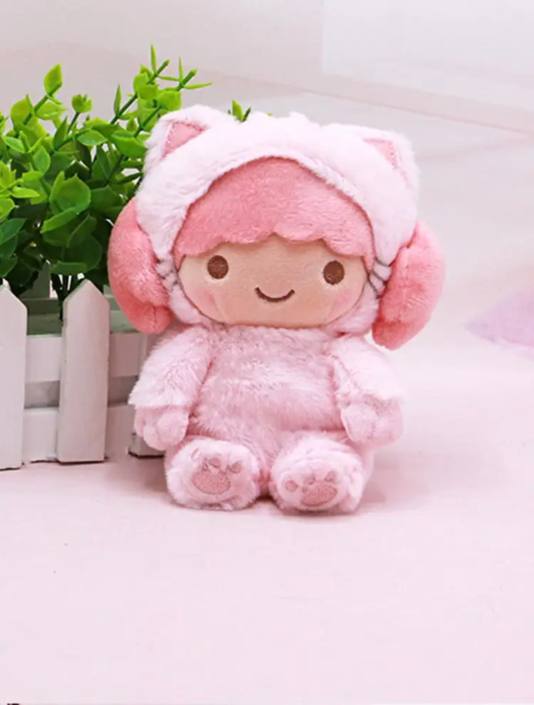 A Япония горячий стиль Saniro hellokitty Cinnamoroll Мелодия пудинг собака мягкие животные бинарная звезда подарок на день рождения спокойная кукла - Цвет: A