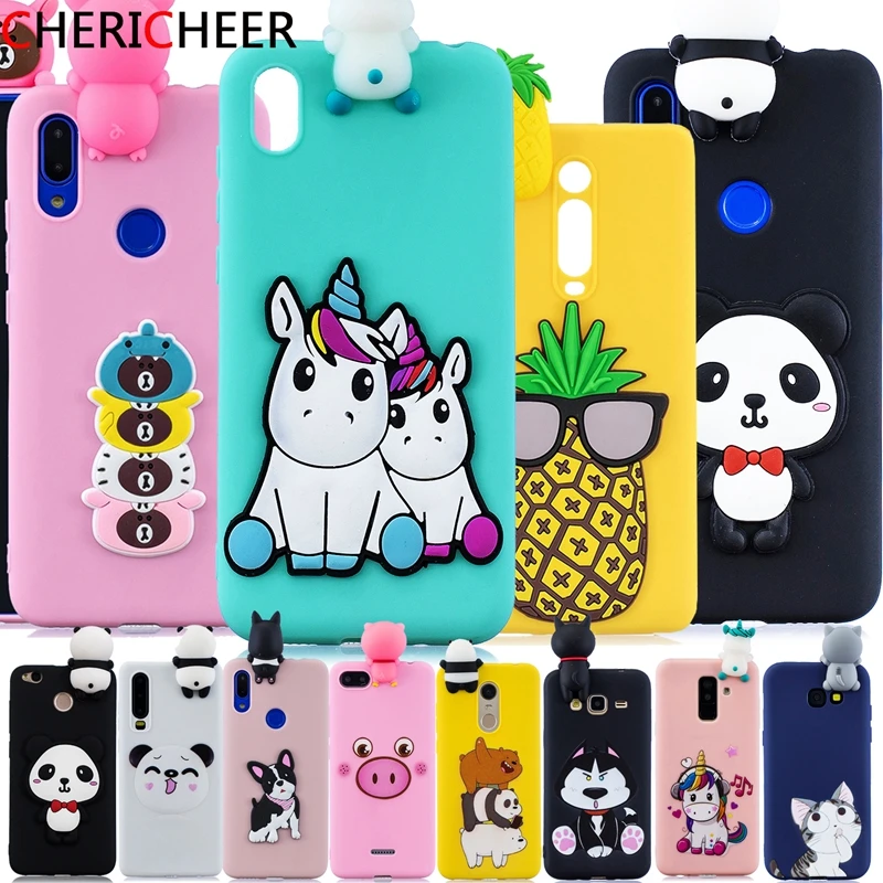 

Cartoon Unicorn Cover For Xiaomi Redmi Note 7 8 T 8T 9S 9 10 Pro Max S 7A 8A 9A 9C 10S Toys Silicone Case Redmi Note 9 Pro Cover
