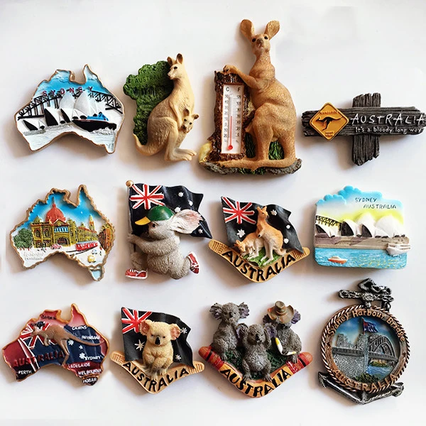 Австралийский туристический сувенир животное коала магнит на холодильник милые
