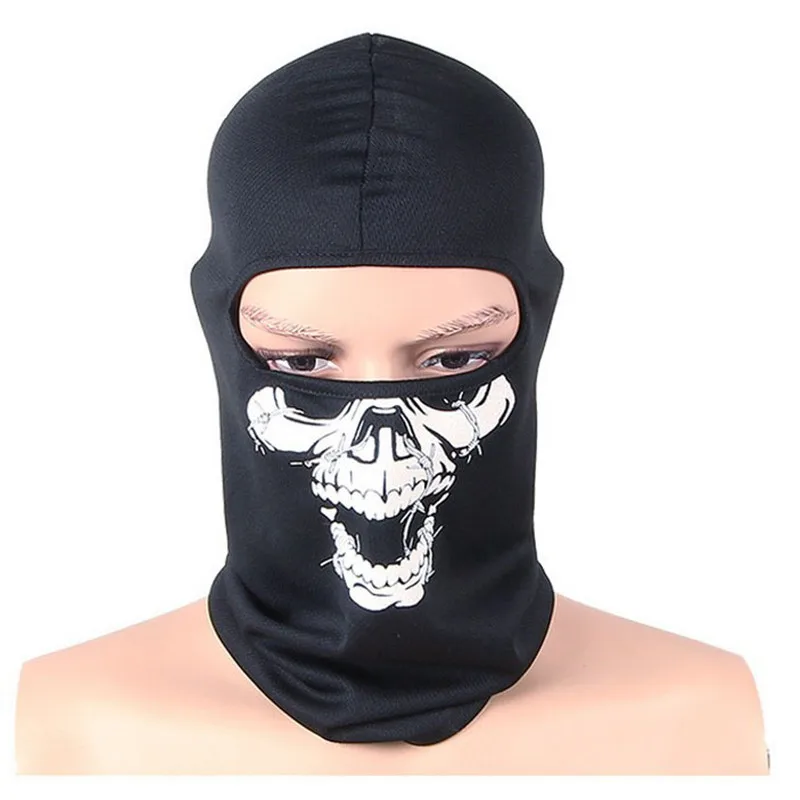 2 шт. балаклавные маски крутой череп мотоциклетная маска для лица быстросохнущая