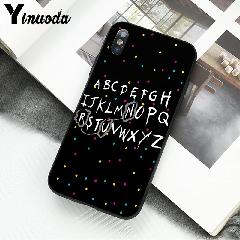 A3 Yinuoda странные вещи Рождественские огни чехол для телефона оболочка для iPhone11 8 7 6 6S Plus 5 5S SE XR X XS MAX 11pro max Coque Shell - Цвет: A3