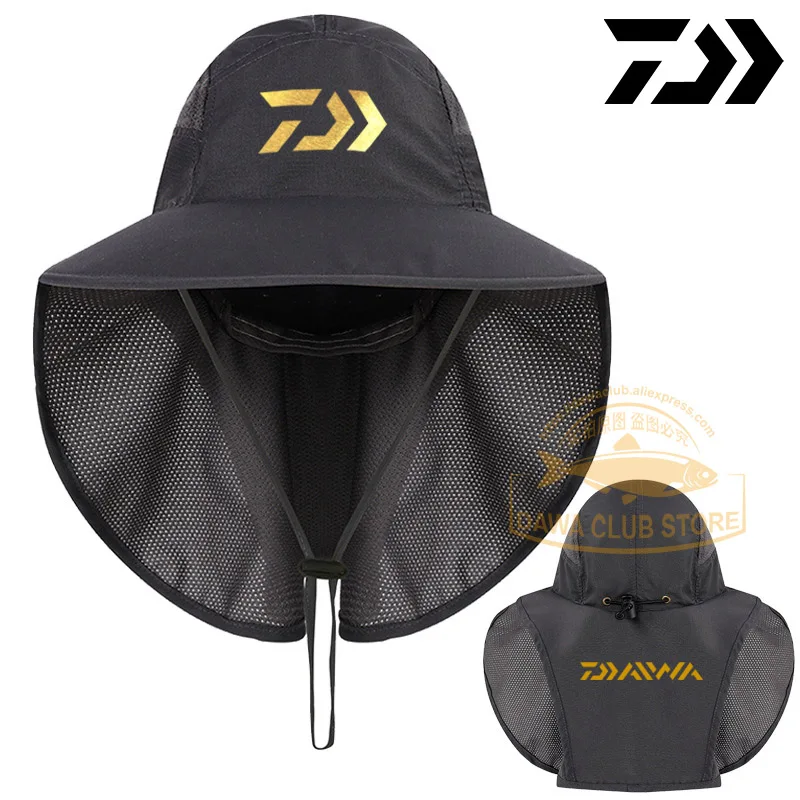 Рыболовная Кепка Daiwa унисекс с защитой от ультрафиолета и лица солнцезащитный