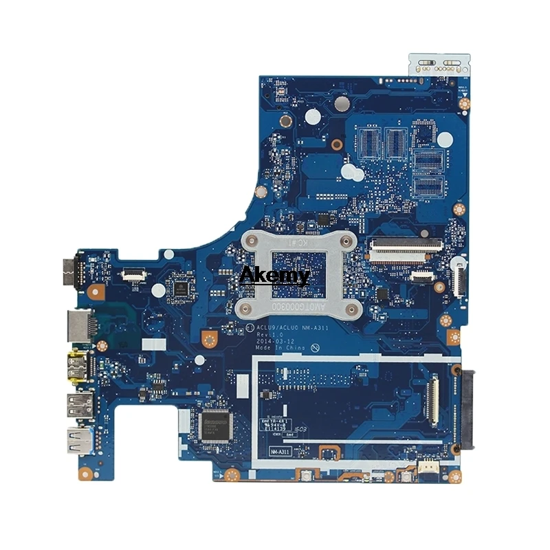 Совершенно новая ACLU9 / ACLU0 NM-A311 материнская плата для For Lenovo G50 G50-30 ноутбука с ЦП (для