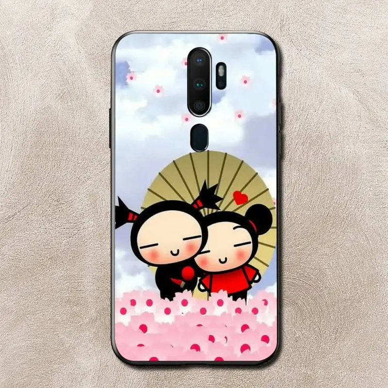 TOPLBPCS pucca China doll чехол для телефона Vivo Y91C Y11 17 19 67 81 Oppo A9 2020 Realme c3 | Мобильные телефоны