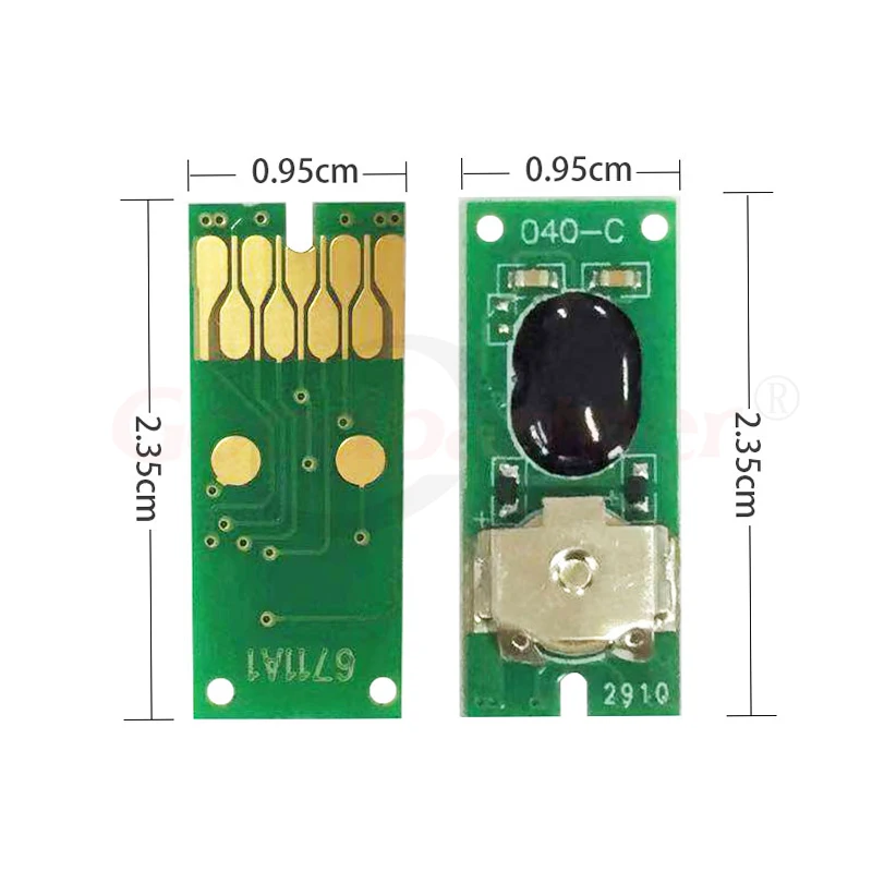 20X для Epson WF 7110 7210 7510 7610 7615 7620 7710 7715 7720 3010 3520 3530 3540 3620 L1455 ET-16500 чернил чип T6711 |