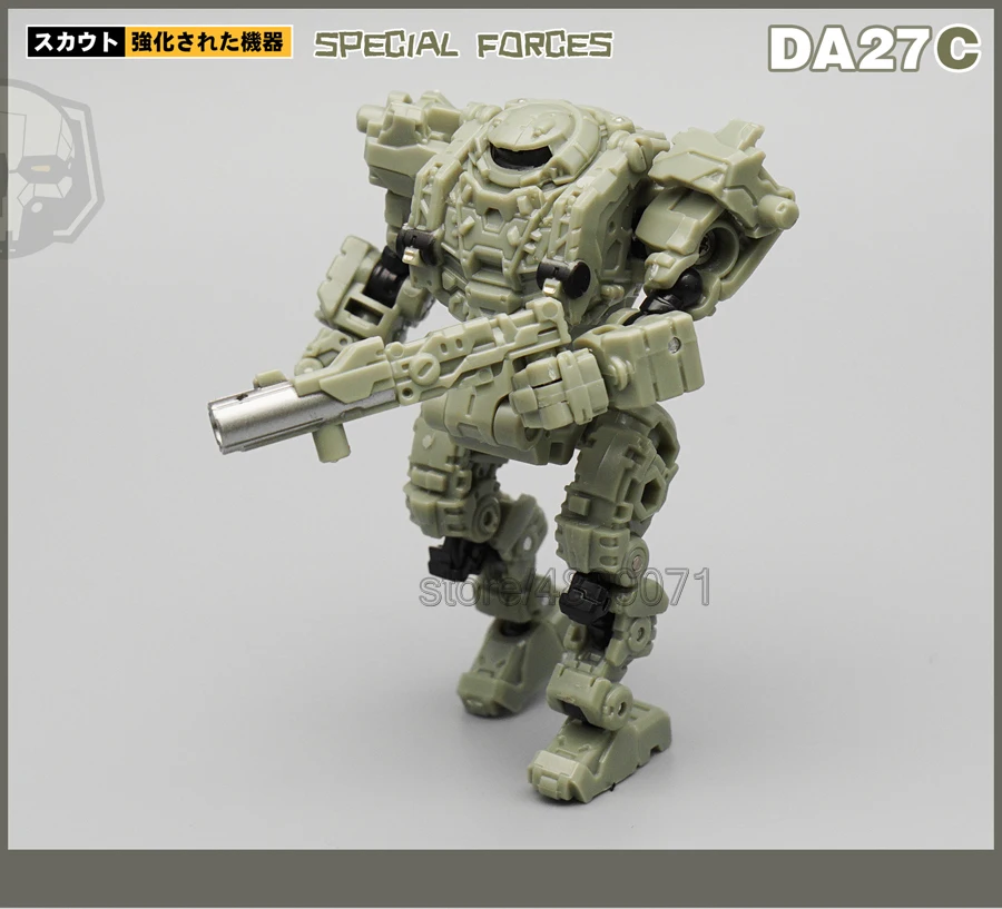 MFT DA27 DA27A DA27C Diaclone трансформация мощность ed-suit power Suit черный мех Solider Lost Planet фигурка игрушка