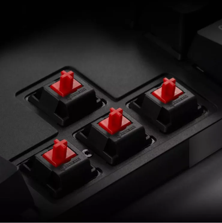 

Xiaomi Mechanical Gaming Keyboard 600K/CHEERY Red Shaft/PBT Keycap/ 104 Full Keys/ All Keys Without Punch