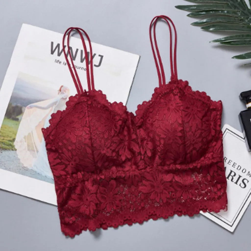 

Sexy Women Wireless Push Up Bra Body Shaping Lace Bra Top Women Plus Size Bralette Underwear Lingerie Full Cup Seamless Bras