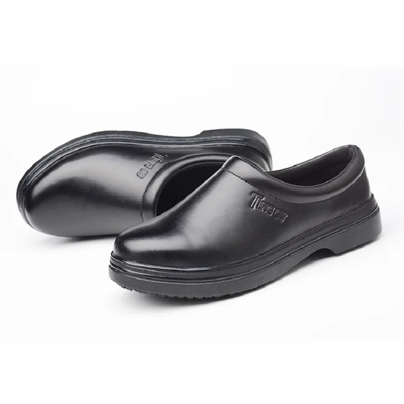 

ZEEKSON New Breathable Business Leather Shoes Men's Business Formal Wear Trend Youth Casual Shoes Chef Non-slip Men's Shoes