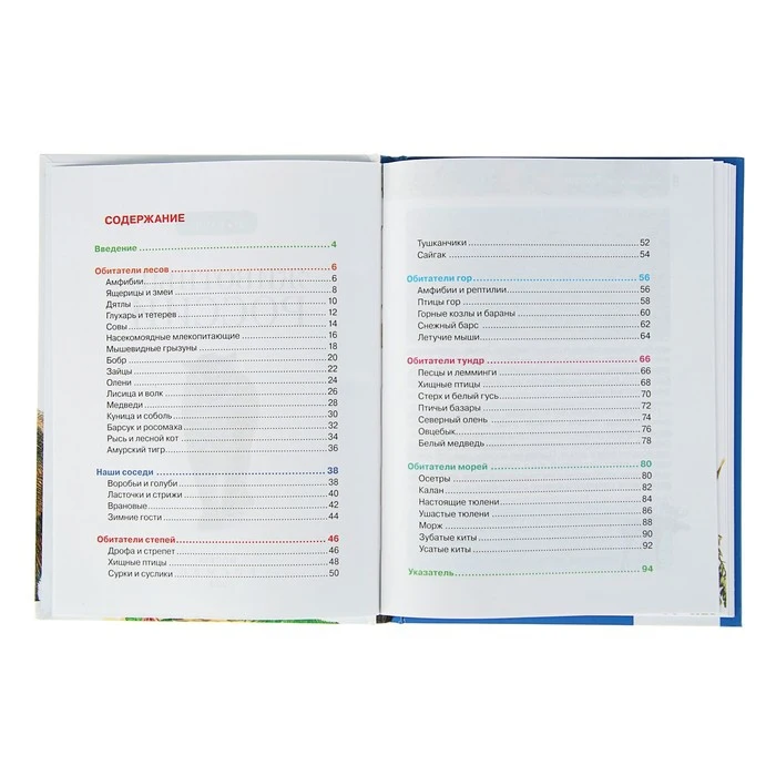 Детская энциклопедия РОСМЭН Животные России 559704 |