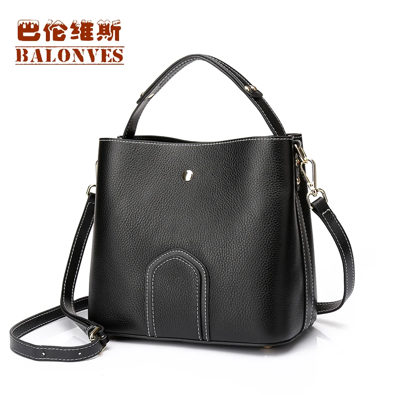 Высококачественные сумки ведро из натуральной кожи роскошные дизайнерские