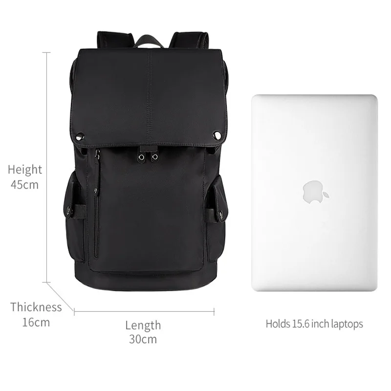 laptop backpack 13 15 15 6 inch school bags waterproof travel outdoor casual business bag for apple macbook lenovo hp men women free global shipping