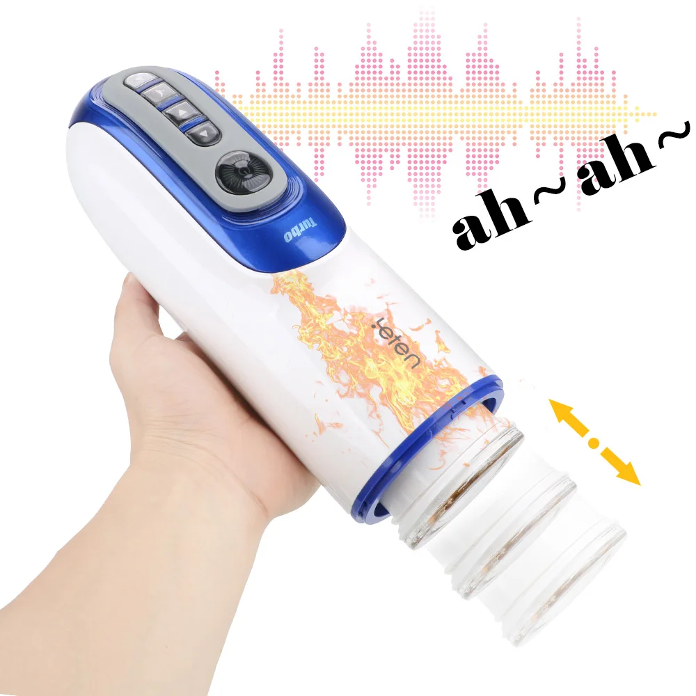 Мужской мастурбатор IKOKY Leten Piston автоматический телескопический поршень чашка для