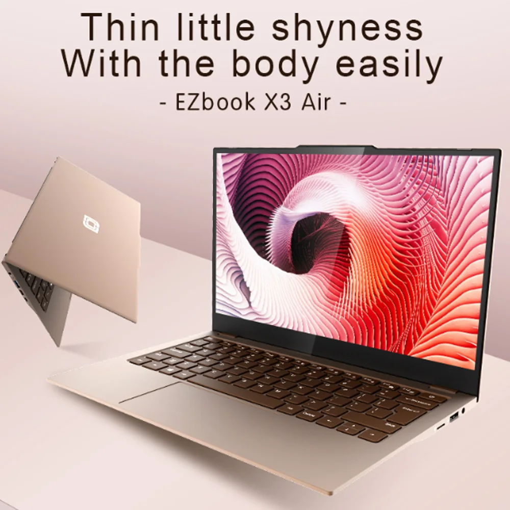 

JUMPER EZbook X3 AIR 13.3 Inch Ultra Slim Notebook Quad Core Win 10 Laptop 8GB 128GB 1920*1080 IPS Screen Computer