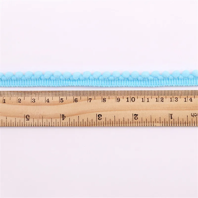 Белый черный помпон отделочный шар 11 мм мини жемчужный лента с бахромой швейная