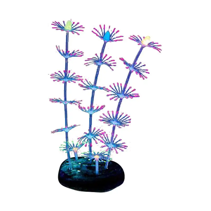 1 шт. пластиковый коралловый искусственный реалистичный имитированный завод