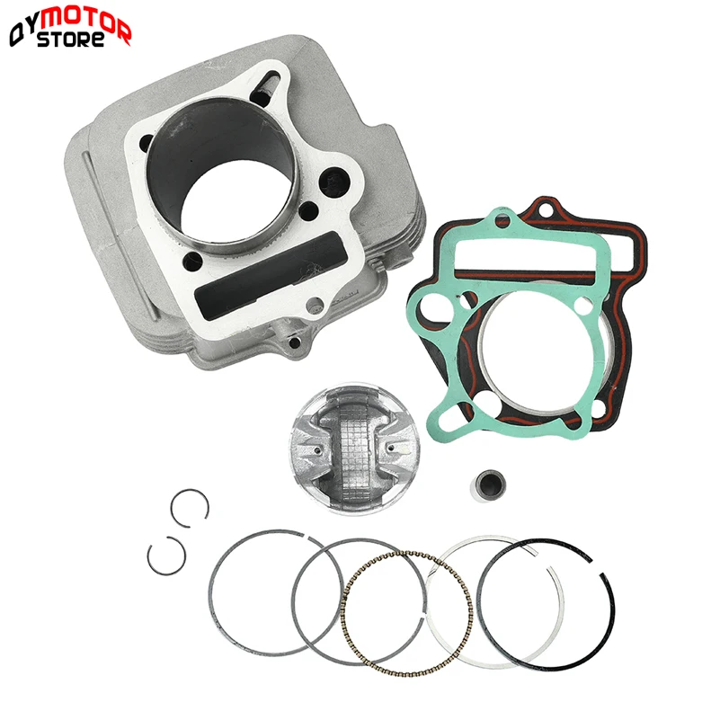 Комплект прокладок поршневого кольца мотоцикла для отверстия 56 мм YX140 YinXiang 140cc