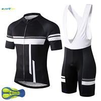 2021 summer breathable team racing sport bicycle jersey short sleeve quick dry cycling jersey mtb downhill man cycling maillot