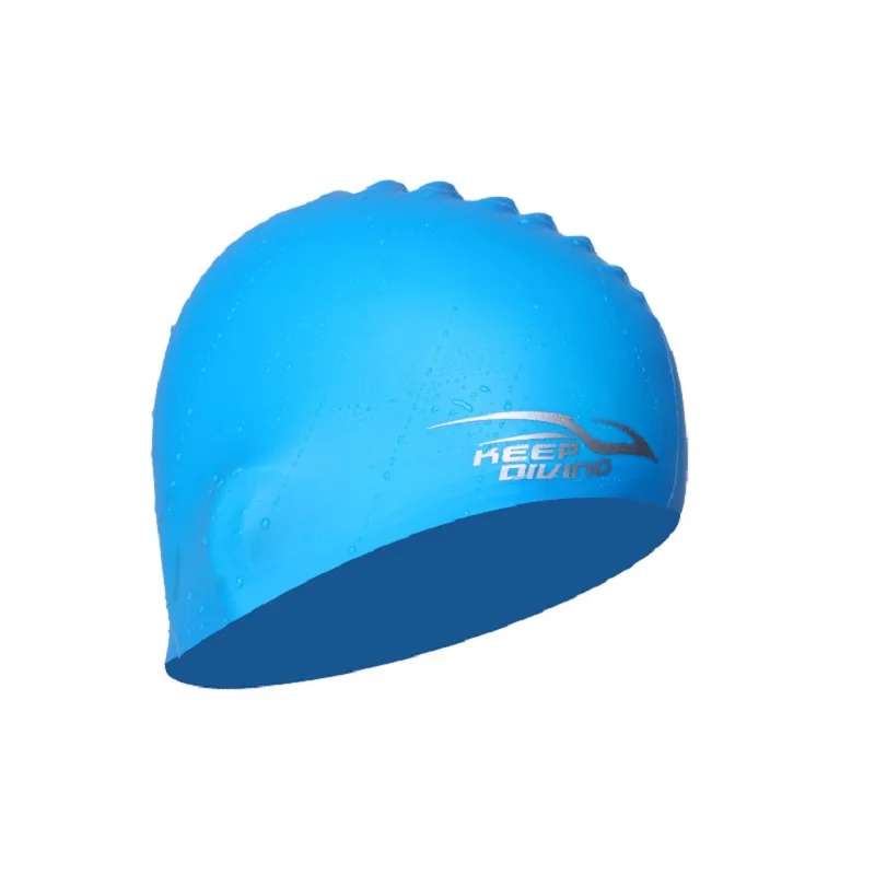 

Swim Caps Silicone Swimming Caps for Men and Women 3D Ergonomic Shape