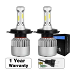 2 шт., Автомобильные светодиодные лампы H1 H4 H7 H11 9006 HB4 9005 HB3 72 Вт лм