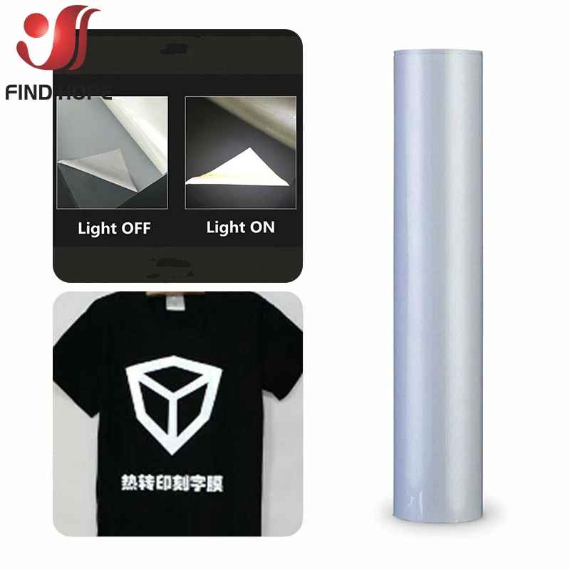 Светоотражающая серая теплопередающая виниловая футболка сделай сам пресс для