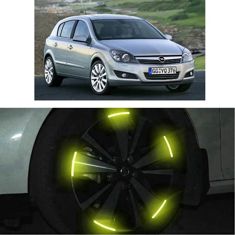 

20pc/lot Car Moto Wheel hubs sticker For Opel astra h j g mokka insignia vectra a b c vivaro Grandland adam Agila A B ampera
