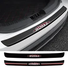 7*90 см для миниатюрных наклеек на автомобиль, Накладка на порог двери багажника, защитная накладка на задний бампер, самоклеящиеся наклейки, аксессуары