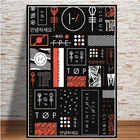 Популярный абстрактный постер с изображением рок музыкальной группы Twenty One Pilots, художественные современные картины, настенные картины для гостиной, домашний декор
