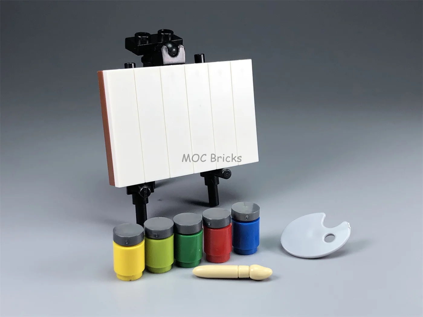 2 набора/лот кубики MOC Рисование доска художественная палитра мини-строительные