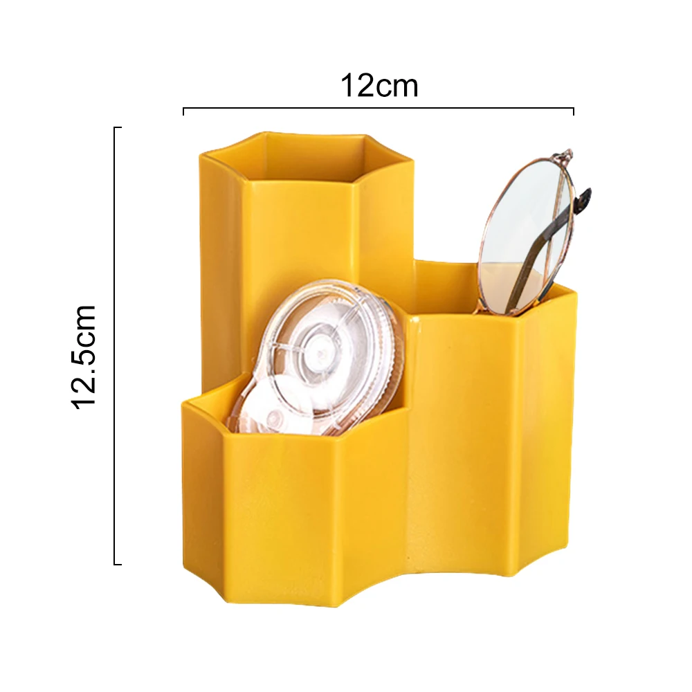 Чехол для макияжа простой стильный прочный держатель кистей ведро карандаш