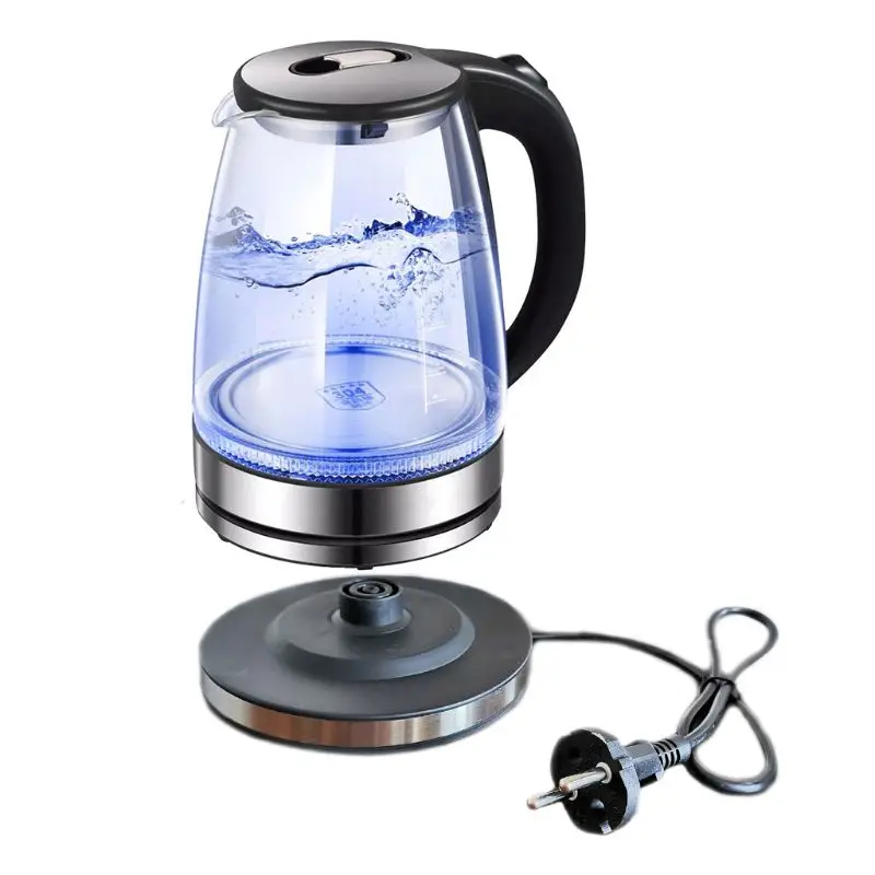 

Automatic Electric Kettle Glass Tea Bottle 1500W High Power Fast Boiling Auto Shut-off and Boil Dry Protection Au4 21 Dropship