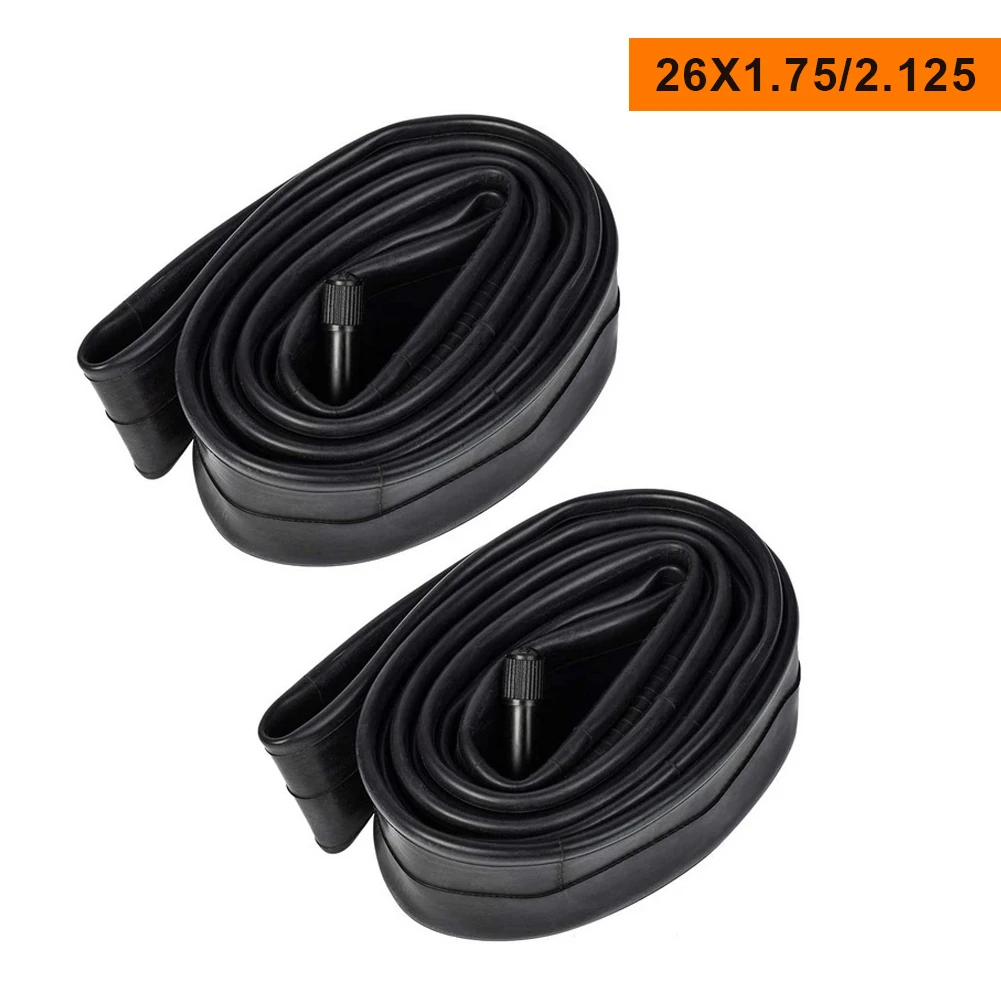 

2pcs Bicycle Inner Tube Adult/Child Mountain Bike Bicycle Inner Tube 16/18/20/22/24/26x1.75/1.95/2.125 Bicycle Accessories