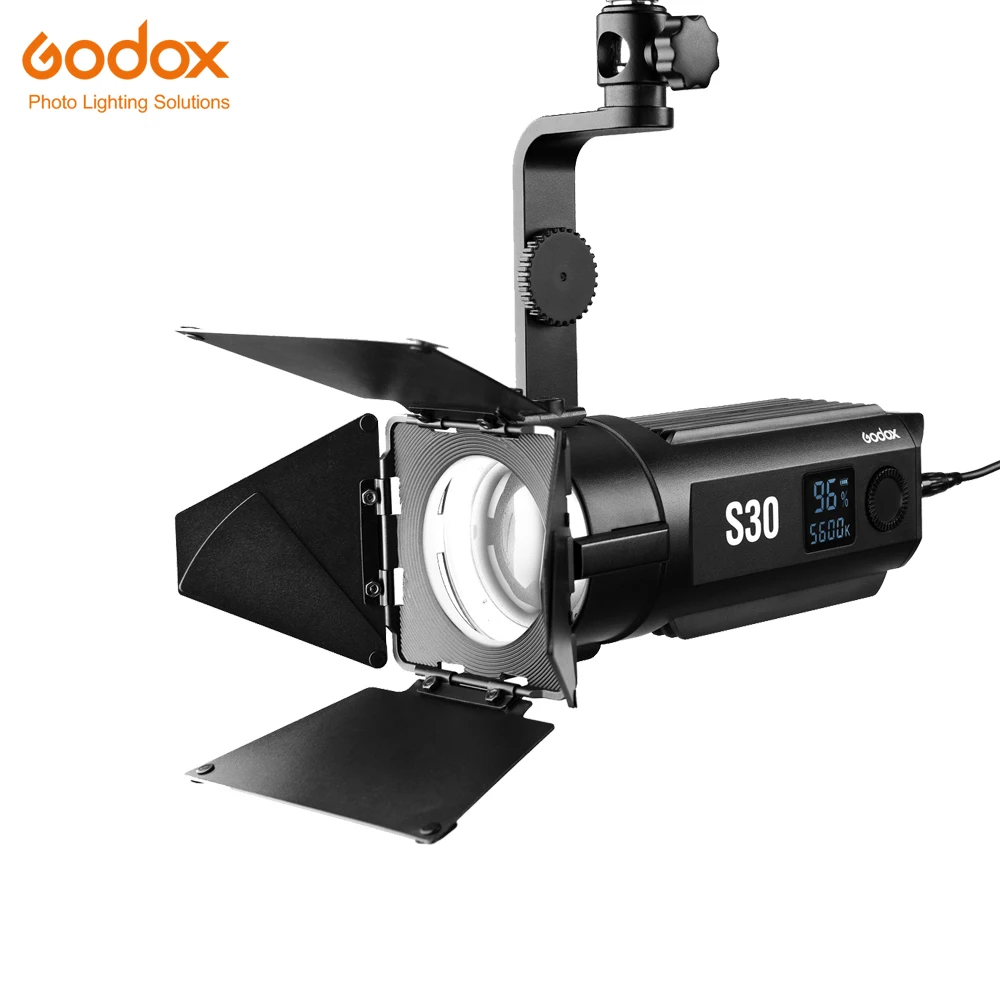 В наличии регулируемый светодиодный фонарь Godox S30 30 Вт
