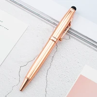 metal rose gold ballpoint pen multi functional pens stylus pen for phone ipad personalized gift business office accessory pens