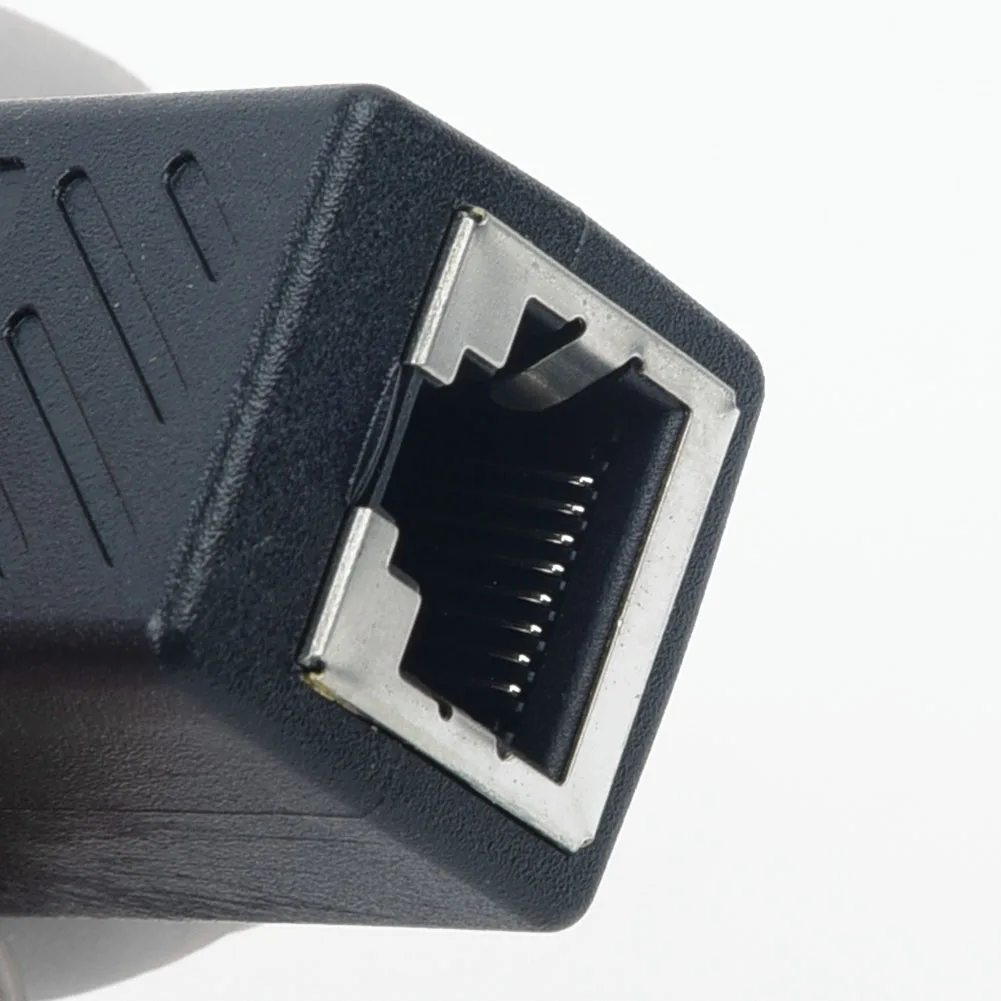 Внешний адаптер для сети Ethernet RJ45 соединитель 2*2*4 1 см кабелей 2 гнездовых порта