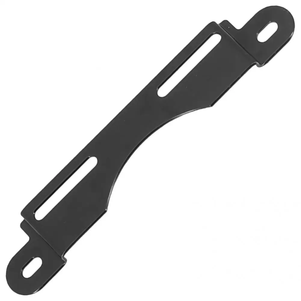 

Stable Excellent Modified Number Plate Holder Black License Plate Bracket Practical